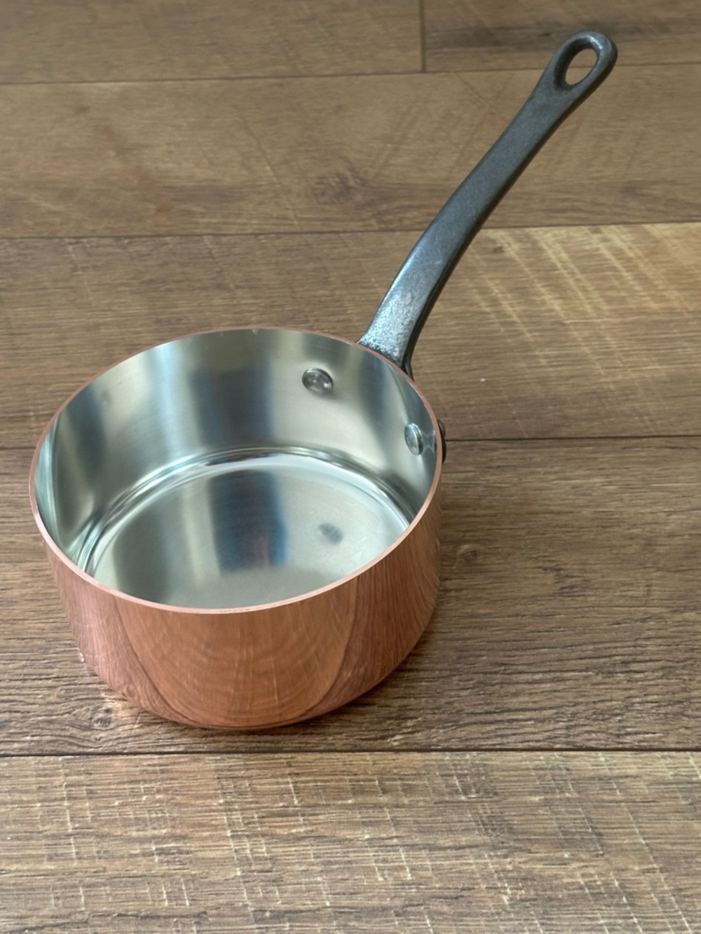 Baumalu Made In France Copper Saucepan .5 Liter New